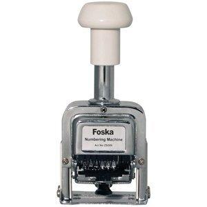 NUMERADOR AUTOMATICO FOSKA 6 BANDAS 5mm