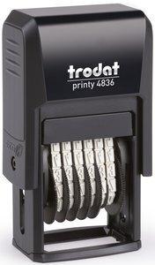 NUMERADOR ent.AUT. TRODAT PRINTY 4836  (3.8 mm. 6 bandas)