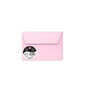 SOBRE CLAIREFONTAINE POLLEN 114x162 120g ROSA PELADILLA PAQUETE DE 20