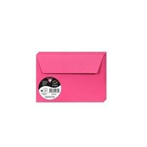 SOBRE CLAIREFONTAINE POLLEN 114x162 120g FUCSIA PAQUETE DE 20