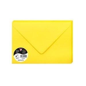 SOBRE CLAIREFONTAINE POLLEN 162x229 120g AMARILLO SOL PAQUETE DE 20
