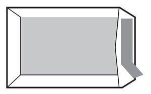SOBRE-BOLSA DORSO CARTON SAM 229x324 BLANCO 90g (SILICONA) CAJA de 100