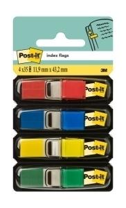 BANDERITAS ADHESIVAS POST-IT 683 1/2' P/4 /683-4