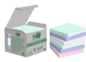 TACO NOTAS POST-IT RECICLADOS 654 76x76 COLORES SURTIDO 100h TORRE DE 6