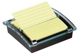 DISPENSADOR POST-IT MILLENIUM NEGRO + TACO NOTAS POST-IT Z-NOTAS SUPER STICKY