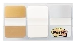 BANDERITAS ADHESIVAS POST-IT 686 RIGIDO COLORES METALICOS /686-Metal