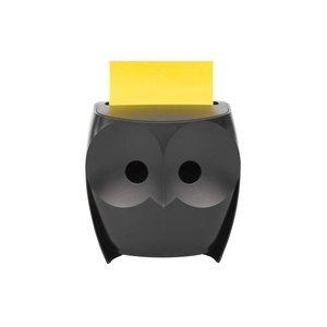 DISPENSADOR POST-IT BUHO Z-NOTES con BLOCK NOTAS SUPER STICKY 76x76