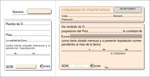 TALONARIO COMUNIDAD PROPIETARIOS LOAN /T-48