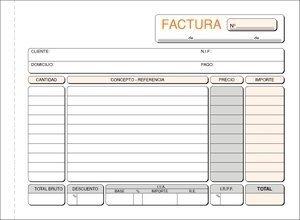 TALONARIO FACTURAS 4º APDO DUPLI LOAN