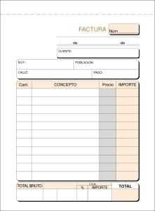 TALONARIO FACTURAS 8º NATURAL LOAN 59 /T-46