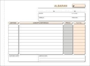 TALONARIO ALBARANES 4º APDO. TRIPLI LOAN /T-121