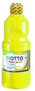 TEMPERA GIOTTO MAS LAVABLE LIQUIDA 500 ml (botella) AMARILLO