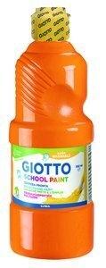 TEMPERA GIOTTO MAS LAVABLE LIQUIDA 500 ml (botella) NARANJA