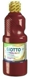 TEMPERA GIOTTO LAVABLE LIQUIDA 500 ML BOTELLA CASTAÑO /F535328