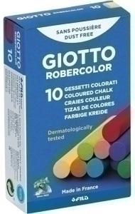 TIZAS de COLORES GIOTTO ROBERCOLOR ESTUCHE de 10