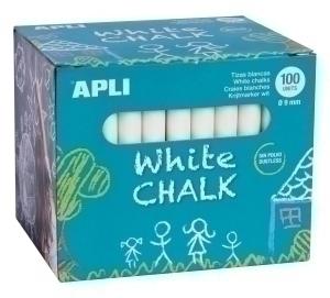 TIZAS BLANCAS APLI ESTUCHE DE 100