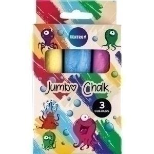 TIZAS de COLORES CENTRUM JUMBO COLOR ESTUCHE de 3