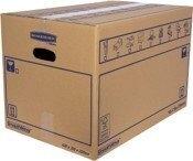 CAJA DE EMBALAR BANKERS BOX MUDANZA CARTON SIMPLE TAMAÑO M (430x300x250) P/10