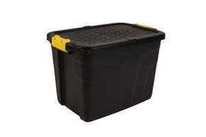 CAJA ALMACENAMIENTO STRATA BY CEP HW442 60 LITROS APILABLE con TAPA SERVICIO PESADO NEGRO