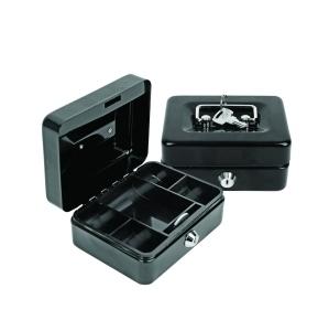 CAJA CAUDALES FOROFIS 15X12X7,5 CM NEGRO /91621