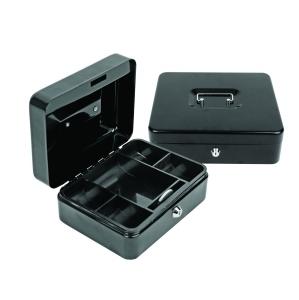 CAJA CAUDALES FOROFIS 25X18X9 CM NEGRO /91623