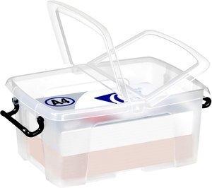 CAJA ALMACENAMIENTO STRATA BY CEP HW671 12 LITROS APILABLE CRISTAL