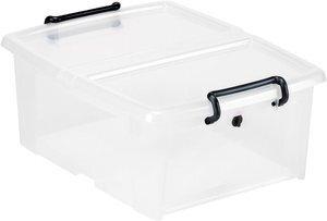 CAJA ALMACENAMIENTO STRATA BY CEP HW695 20 LITROS APILABLE CRISTAL