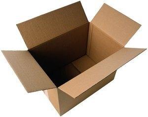 CAJA DE EMBALAR ANONIMA 217x172x110 AUTOMONTABLE SENCILLA 3 mm. MARRON