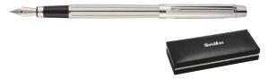 PLUMA SCRIKSS VENUS 722 PLATA EN ESTUCHE PREMIUM /71608