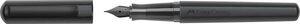 PLUMA FABER-CASTELL HEXO TRAZO MEDIO NEGRO MATE (M)