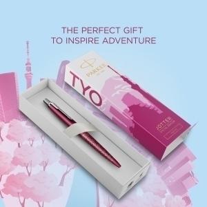 BOLIGRAFO PARKER JOTTER CORE GLOBAL ICONS TOKYO ROSA CT