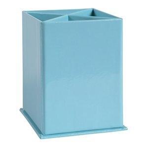 CUBILETE EXACOMPTA AQUAREL CARTON FORRADO 4 COMPARTIMENTOS AZUL