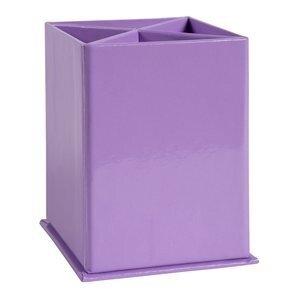 CUBILETE EXACOMPTA AQUAREL CARTON FORRADO 4 COMPARTIMENTOS MALVA