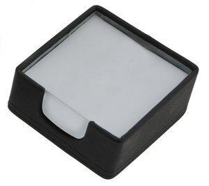 PORTA NOTAS OCTAVILLERO TOMAS CARNERO POLIPIEL 10x10 CM. CON 250 HOJAS NEGRO