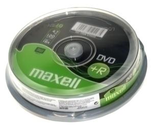 DVD+R MAXELL 4,7GB 16X SPINDLE DE 10 /275632