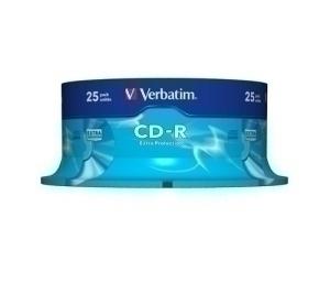 CD-ROM VERBATIM 700MB 52X SPINDLE 25 /43432