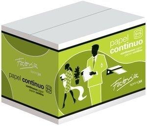 PAPEL CONTINUO PAUTADO 11x240 1 HOJA  1 CEJA  caja de 2500