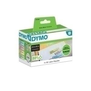 DYM ETIQ. DYMO LW 28x89mm PACK 4 RL.130 COL. /S0722380/