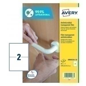 ETIQUETAS AVERY AM002A4 ANTIB. 10H A4 199X143 /AM002A4