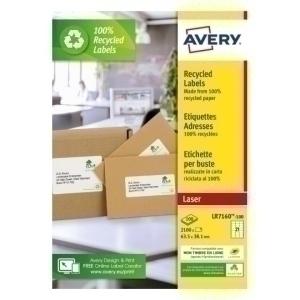 ETIQUETAS AVERY QUICKPELL 99X34 100 H. /LR7162-100