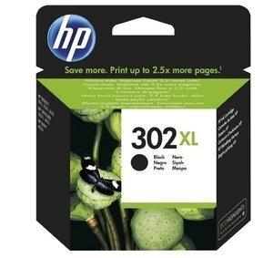 CARTUCHO INKJET HP F6U68AE Nº302XL DESKTOP 1010/2130/3630, ENVY 4520/4522, OFFICEJET 3830/3834/4650 NEGRO 480 PÁG.