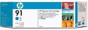 CARTUCHO INKJET HP C9467A Nº91 DESIGNJET Z6100 CIAN 775ML