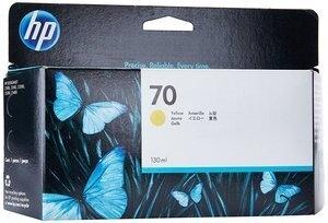 CARTUCHO INKJET HP C9454A Nº70 DESIGNJET Z2100/Z3100 AMARILLO 130ML