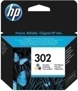 CARTUCHO HP F6U65AE Nº302 TRICOLOR 165 PA /F6U65AE