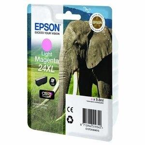 CARTUCHO INKJET EPSON T243640 Nº24XL EXPRESSION PHOTO XP-55/750/760/850/860/950/960 EXPRESSION PREMIUM XP-750/850 MAGENTA CLARO