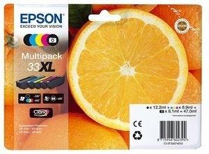 CARTUCHO INKJET EPSON T335740 Nº33XL EXPRESSION PREMIUM XP-530/630/635/830  MULTIPACK de 5 (T3351+T3361+T3362+T3363+T3364)