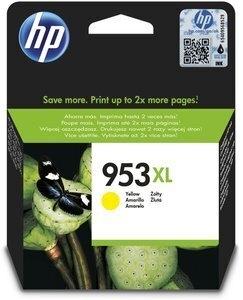 CARTUCHO INKJET HP F6U18AE Nº953XL OFFICEJET PRO 8218/8710/8715/8720/8725/8730/8740/8745 AMARILLO 20ML