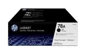 TONER HP CE278AD Nº78A NEGRO P/2 UD. /CE278AD