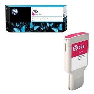 CARTUCHO INKJET HP F9K01A Nº745 DESIGNJET Z2600/5600 MAGENTA 300 ML