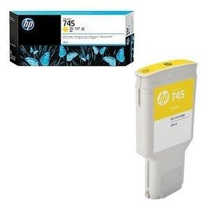 CARTUCHO INKJET HP F9K02A Nº745 DESIGNJET Z2600/5600 AMARILLO 300 ML